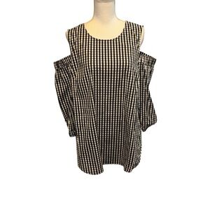 Charter Club Cold Shoulder Top, sz XL